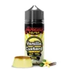image showing 100ml bottle of vanilla custard e liquid