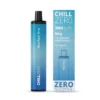 Image of chill zero 3000 puff omg blue razz disposable