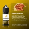image of tobacco cream concentrate liquid