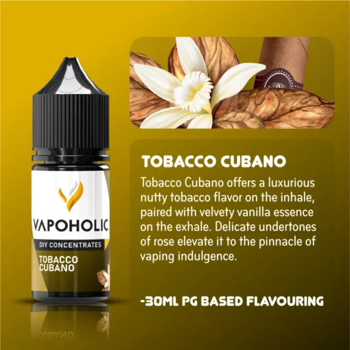image of tobacco cubano concentrate