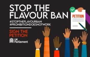 Stop the flavour band: sign the petition to stop the UK government from banning our e-liquid flavours