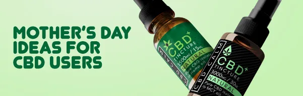 mother's day ideas for CBD users graphic header