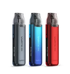 Image of Voopoo V mate pro vape pod device in grey blue and red