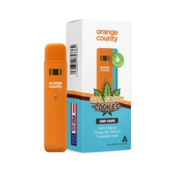 Image showing Ornage county Girl scout cookie cbd dispsoable vape
