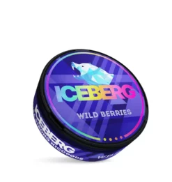 image of iceberg niotine pouches wild berries flavour