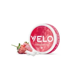 image of velo nicotine pouch strawberry ice flavour