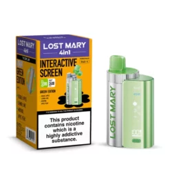 image showing lost mary 4 in 1 green edition vape pod device
