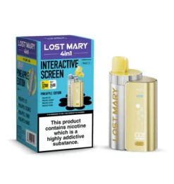 Image showing Lost mary 4 in 1 pineapple edition prefilled vape pod device